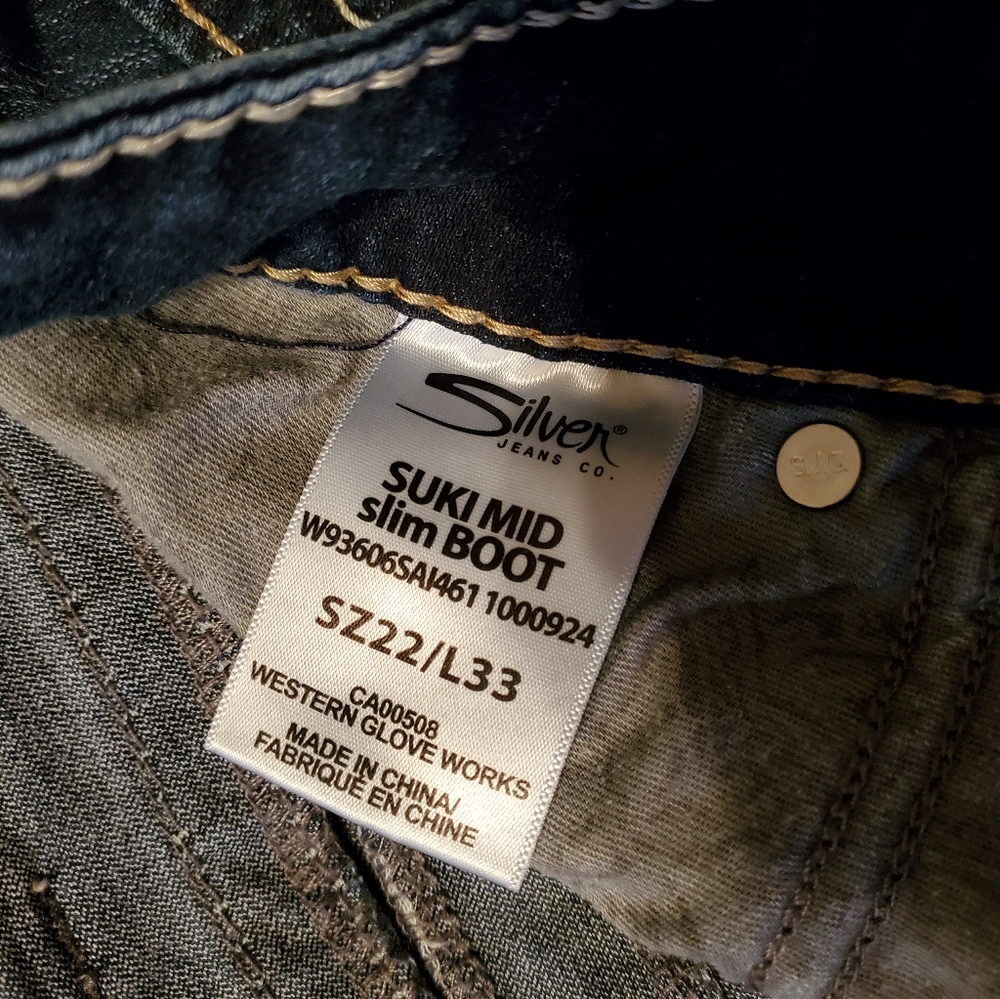 Suki Silver Jeans